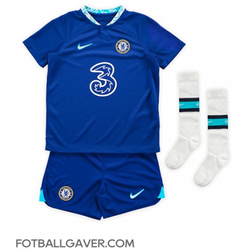 Chelsea Christian Pulisic #10 Fotballklær Hjemmedraktsett Barn 2022-23 Kortermet (+ korte bukser)